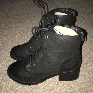 Cloudwalkers Combat Boots (black) 9.5w